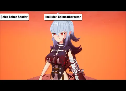 动漫风格三渲二材质 - Celes Anime Shader