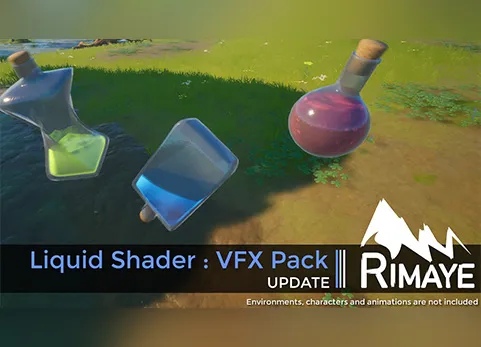 液体材质：VFX 包 - LIQUID MATERIALS : VFX Pack
