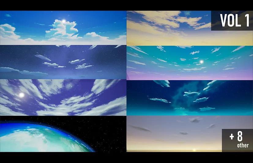 动漫天空盒 V1 - ANIME SKYBOX V1