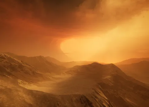 极光天空山脉沙漠场景 - Elite Landscapes: Desert III