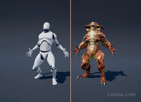 怪物动画-41 Animations For Monsters