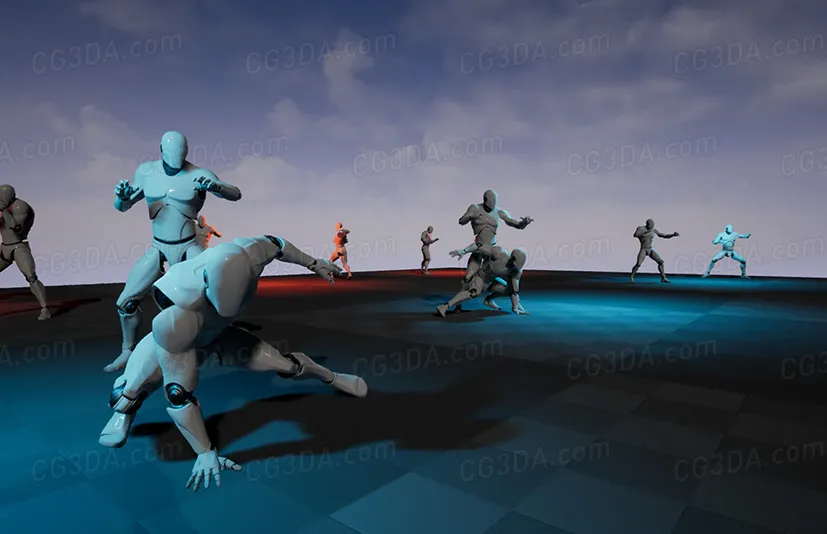 近战格斗动画-Close Combat Animset