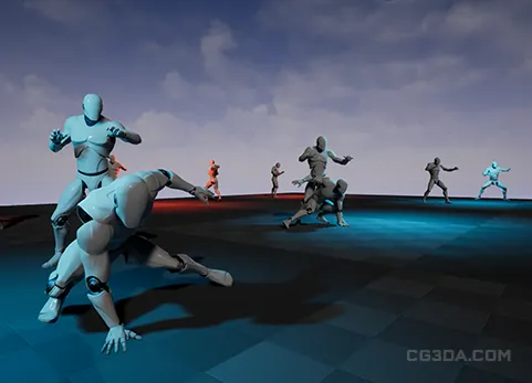 近战格斗动画-Close Combat Animset