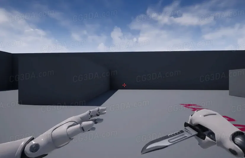 持刀战斗动画-Combat Knife Animation Kit