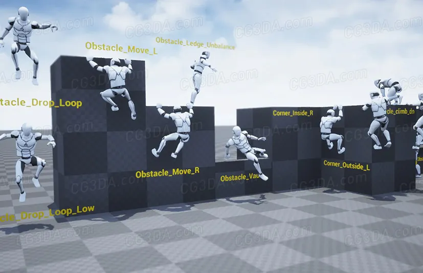 第三人称动画包-Amplify Animation Pack