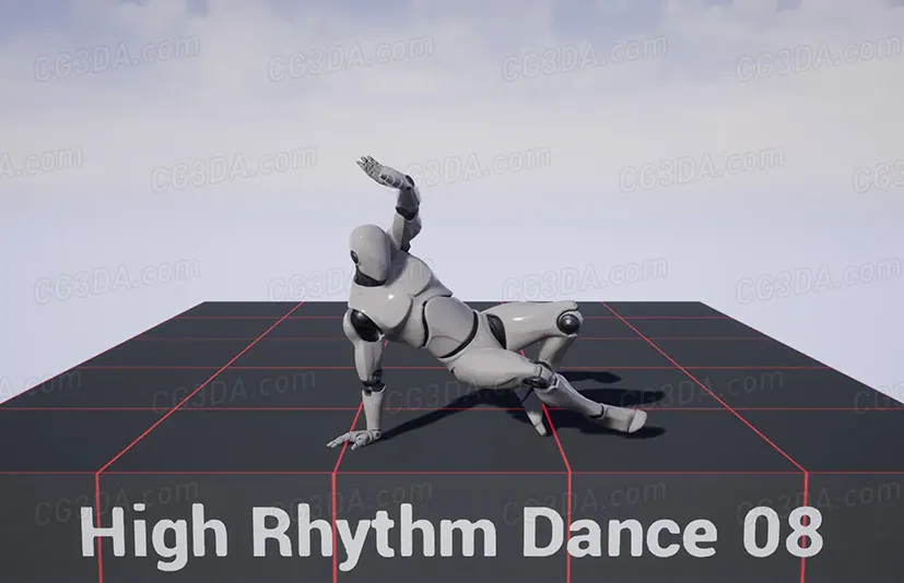 舞蹈动作捕捉系列-Dance MoCap Collection