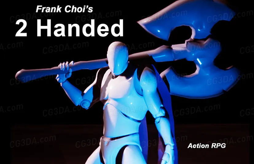 持斧动画-Frank RPG 2 Handed (Combo)