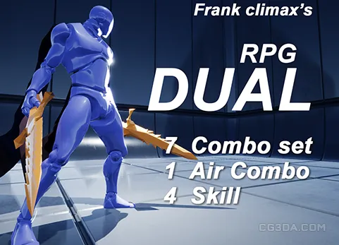 双手剑攻击动画-Frank RPG Dual
