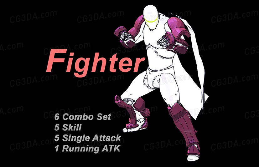 格斗搏击动画-Frank RPG Fighter