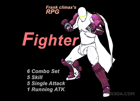 格斗搏击动画-Frank RPG Fighter