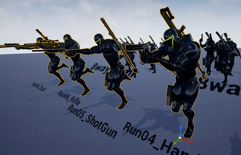 持枪战斗动画-Frank RPG Gunslinger