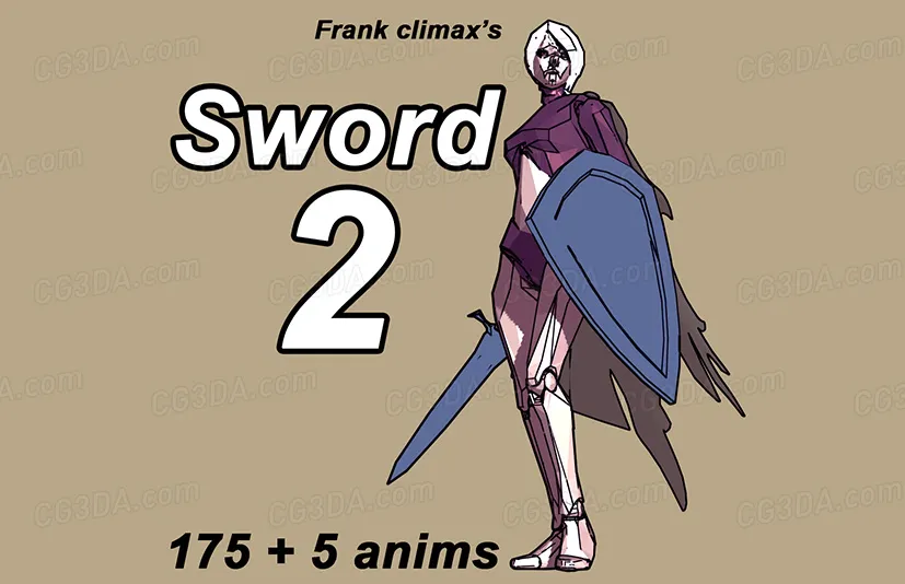 攻击搏击动画集合包-Frank Slash Pack (11 Asset)