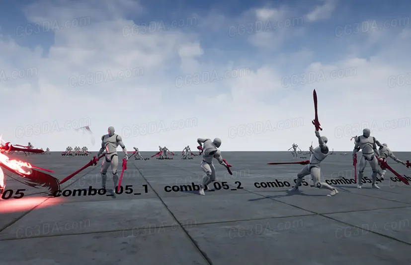双刃剑动画-Great DualBlade AnimSet