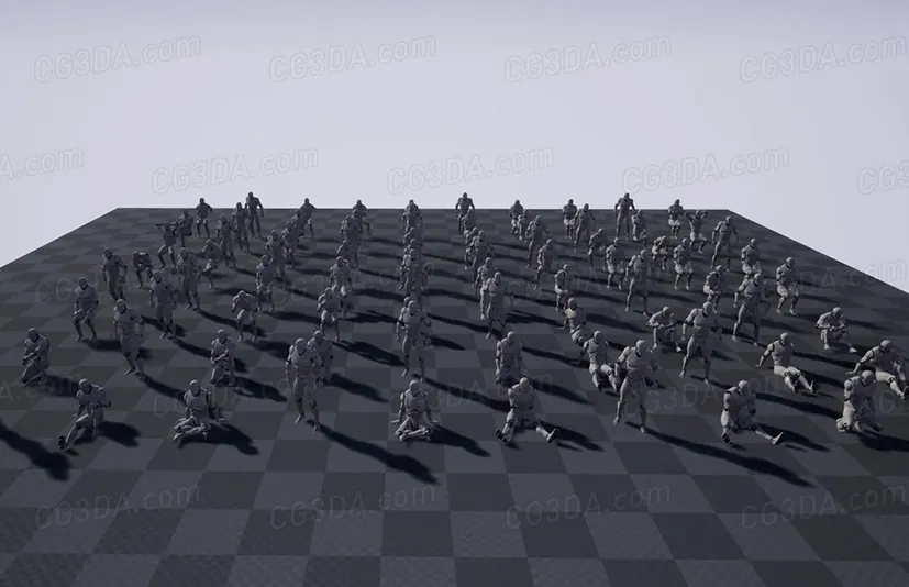 人物坐姿蹲姿动画-Have A Sit Animation Pack