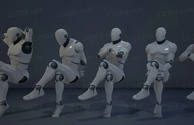 人物坐姿蹲姿动画-Have A Sit Animation Pack