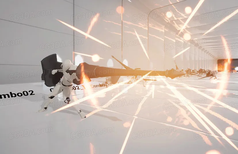 重型枪骑兵动画-Heavy Lancer AnimSet