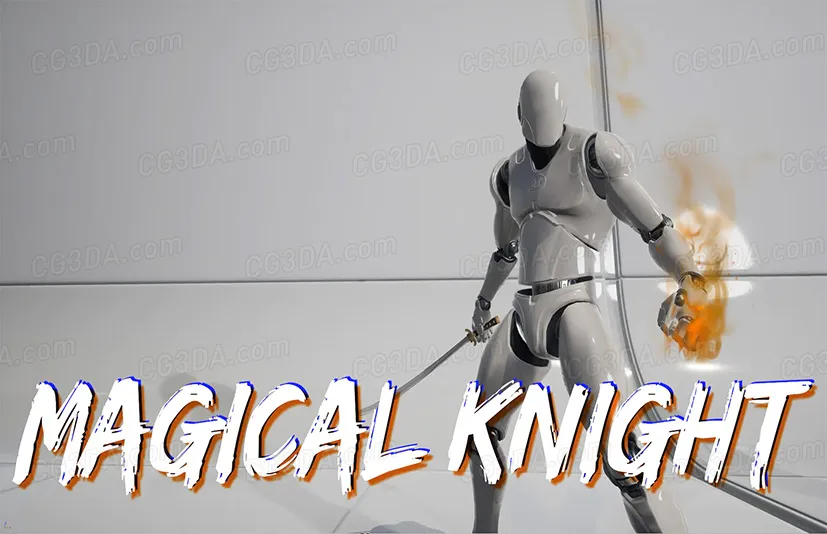 魔法骑士动画-Magical-Knight AnimSet