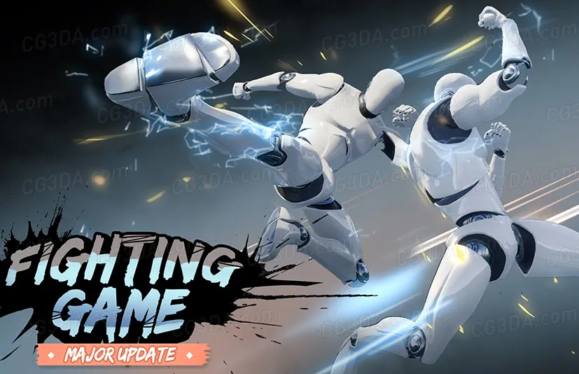 武术格斗动画-Martial Arts Fight Game