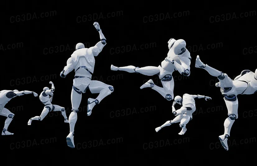 武术格斗动画-Martial Arts Fight Game