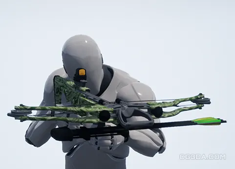 现代弓弩射击动画-Modern Crossbow Animation Kit