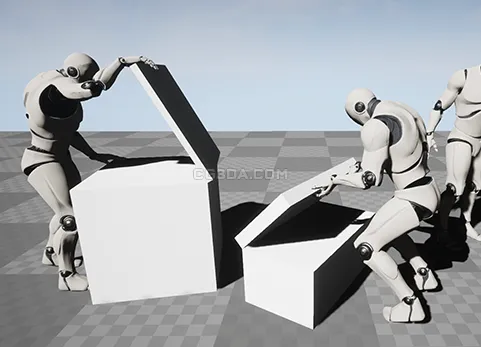 打开和关闭动画包-Open And Close Animation Pack