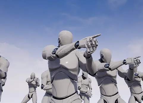 武器手枪动画-Pistol Animset Pro