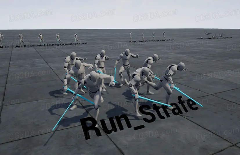 单手剑攻击动画-Rapier Anim Set