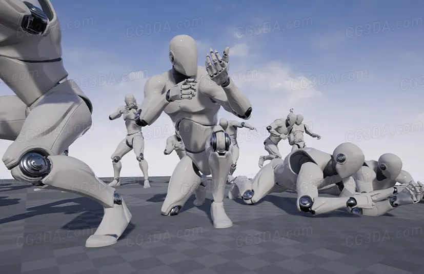 步枪射击动画-Rifle Animset Pro