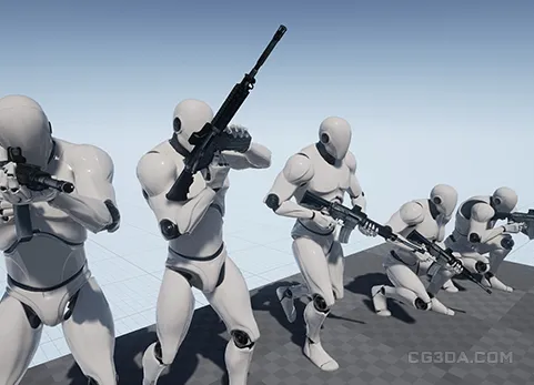 自动步枪动画-Rifle Pro - MoCap Pack