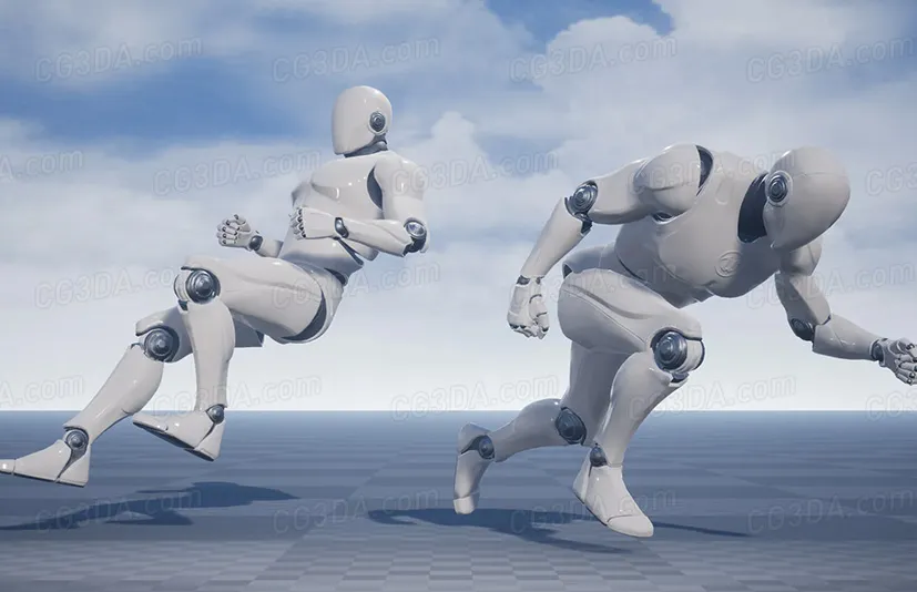 滚动和闪避动画-Rolls and Dodges Animation Set