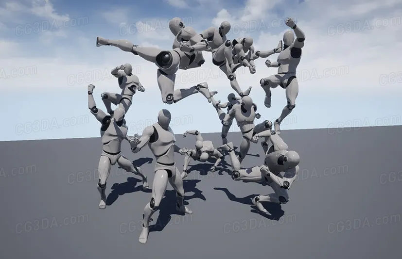近战格斗-Stylish Action Combat Animation Pack