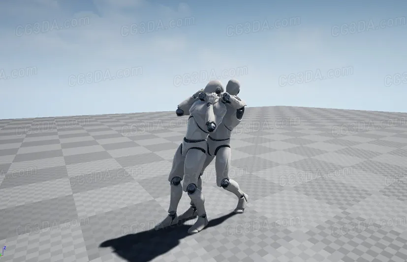 击倒挟持动画-Takedown Animations Vol.1