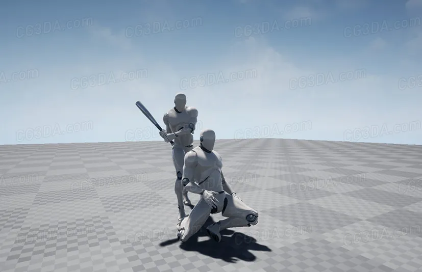 击倒挟持动画-Takedown Animations Vol.1