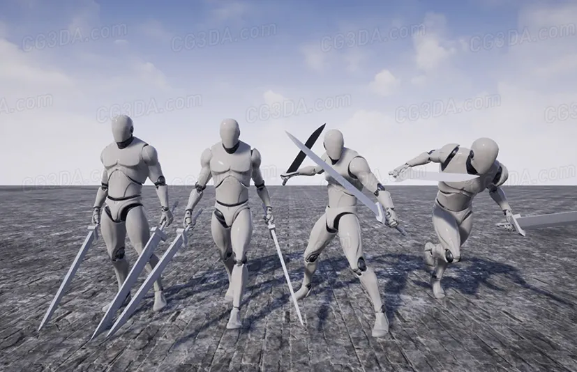 双剑动画-TwinSword Animset Base