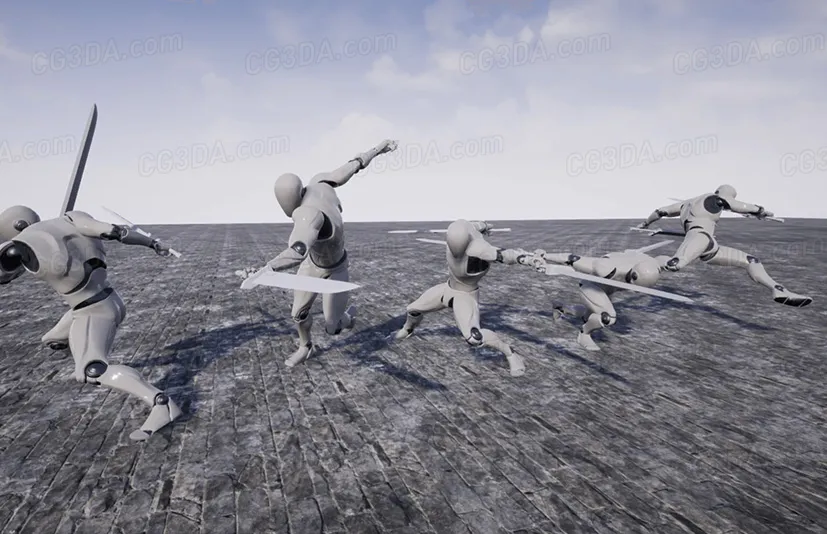 双剑动画-TwinSword Animset Base