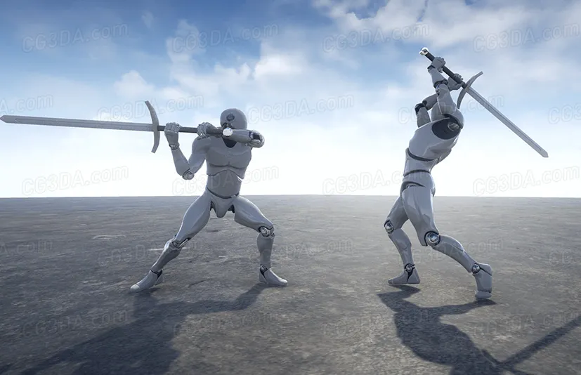 双手剑动画-Two Handed Sword Animset Pro