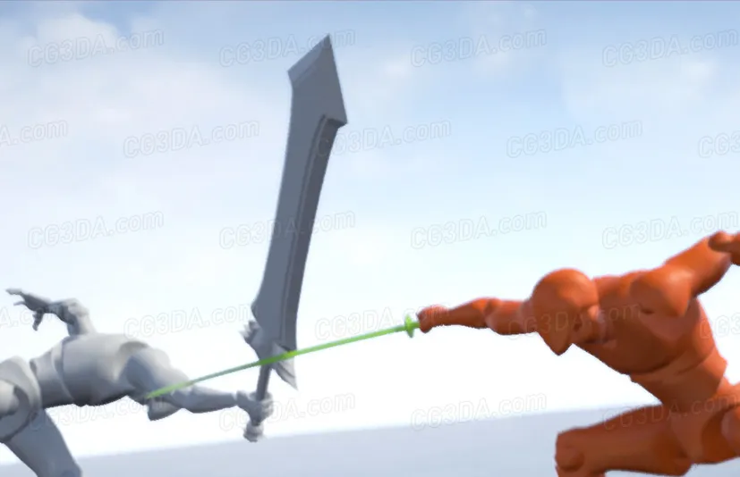 武士刀+大剑动画-2 Assets Powerful Sword Pack