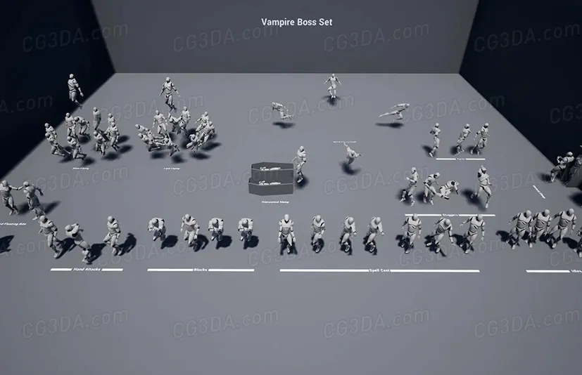 吸血鬼动画-Vampire Boss Set