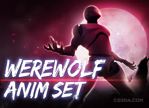 狼人动画-Werewolf AnimSet