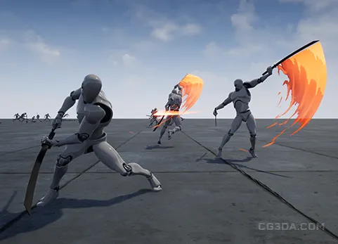 双剑动画-Two Sword AnimSet