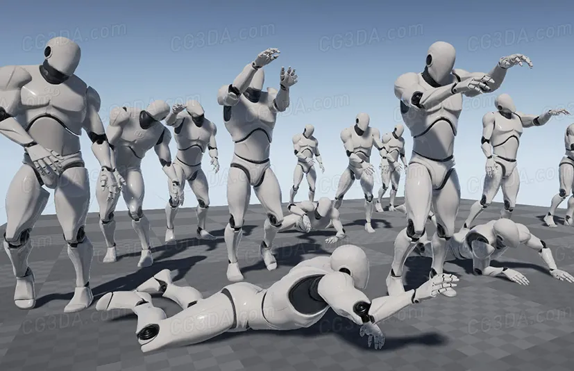 丧尸动作动画-Zombie Starter - MoCap Pack