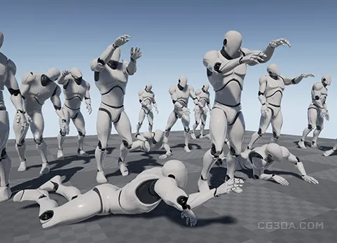 丧尸动作动画-Zombie Starter - MoCap Pack