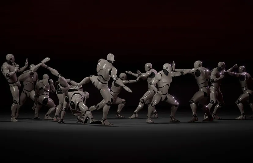 战斗动画 功夫 V1 - Combat animations - Kung fu V1
