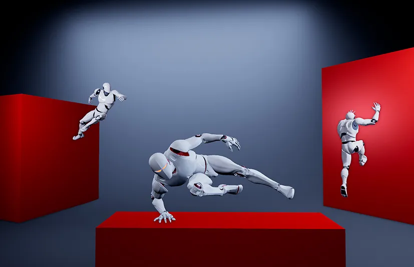 跑酷动画 - Parkour Animations