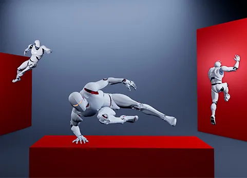 跑酷动画 - Parkour Animations