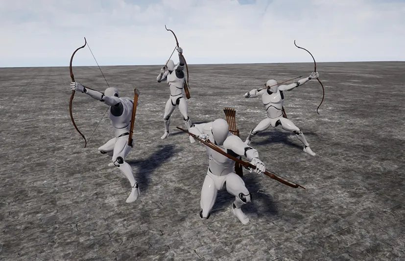 鬼武士动作包 - GhostSamurai_Bundle