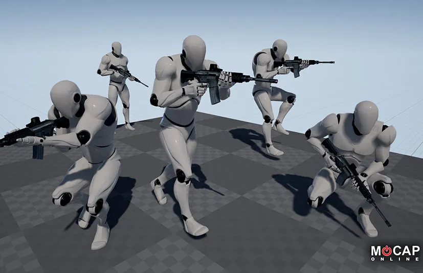 步枪动作 - Rifle Starter - MoCap Pack