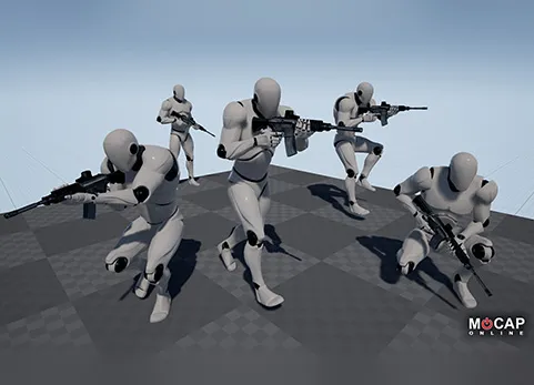 步枪动作 - Rifle Starter - MoCap Pack
