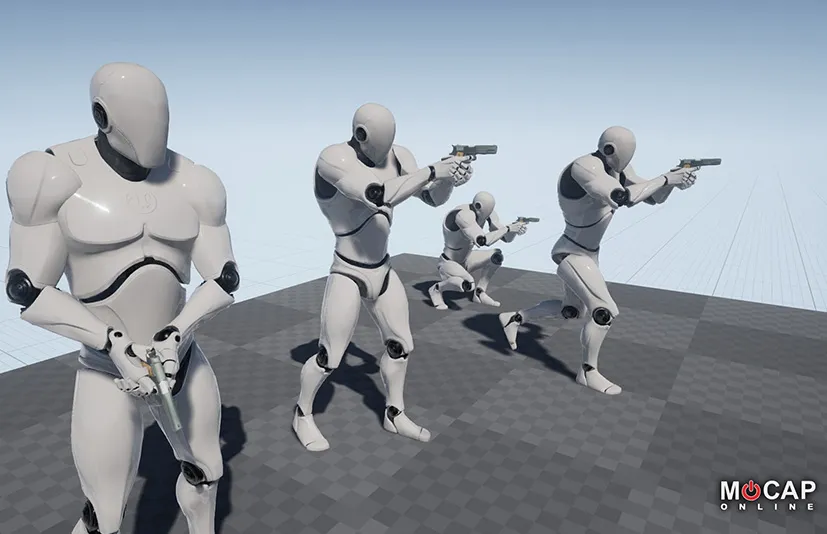 手枪动作捕捉包 - Pistol Starter - MoCap Pack