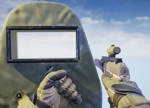 FPS手枪和盾牌动画 - FPS ANIMATIONS PISTOL (TACTICAL SHIELD)
